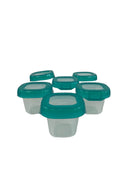 Shop OXO Tot Baby Blocks Plastic Freezer Storage Containers 6-Pack, Teal, 2oz at GoodBuy Gear