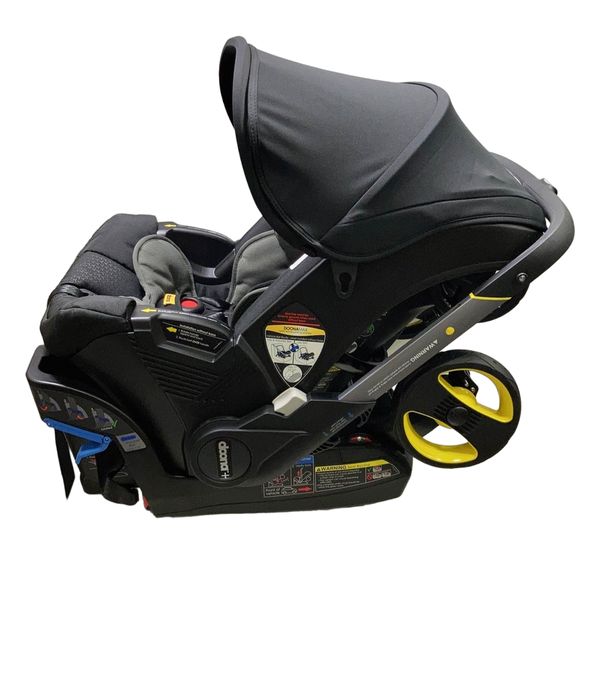 secondhand Doona Infant Car Seat & Stroller Combo, 2022, Nitro Black