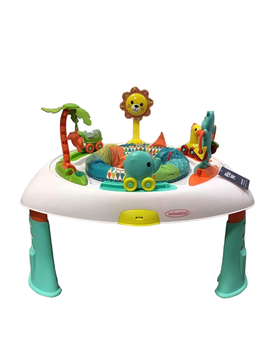 secondhand Infantino Go Gaga! Sit, Spin, And Stand Entertainer 360 Seat And Activity Table