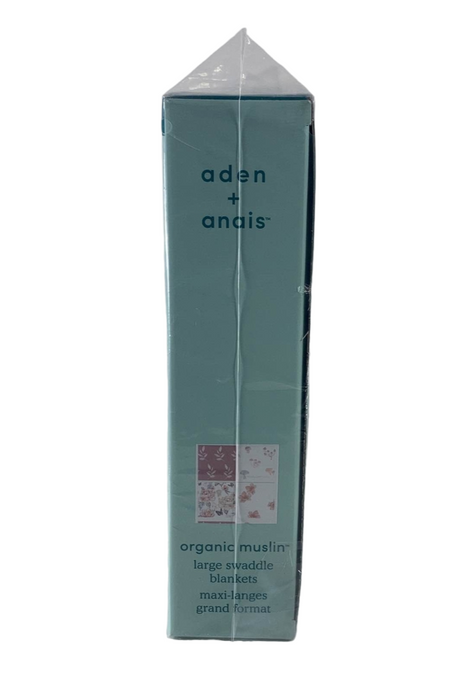 Shop Aden + Anais Swaddle Organic Muslin 4 Pack Earthly 47" x 47" at GoodBuy Gear
