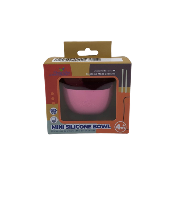 Avanchy La Petite Silicone Mini Bowl, Pink