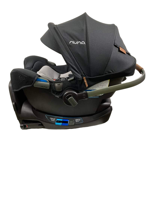 Nuna PIPA rx Infant Car Seat, Caviar, 2023