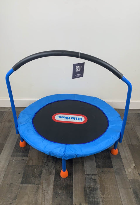 secondhand Little Tikes 3' Trampoline, Blue