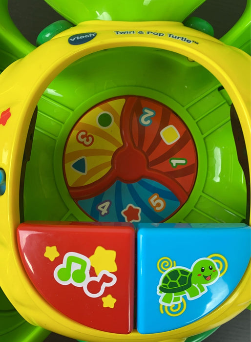 secondhand VTech Pop-A-Ball Rock & Pop Turtle