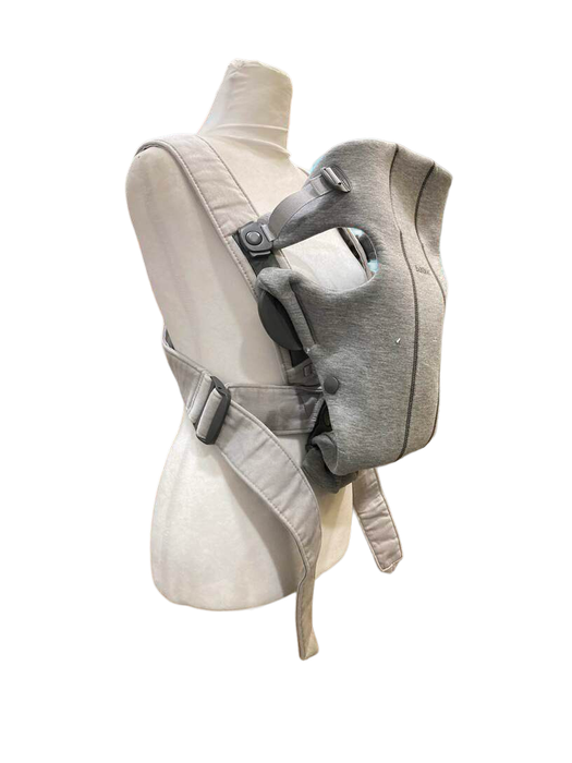 used BabyBjorn Baby Carrier Mini, Light Gray 3D Jersey