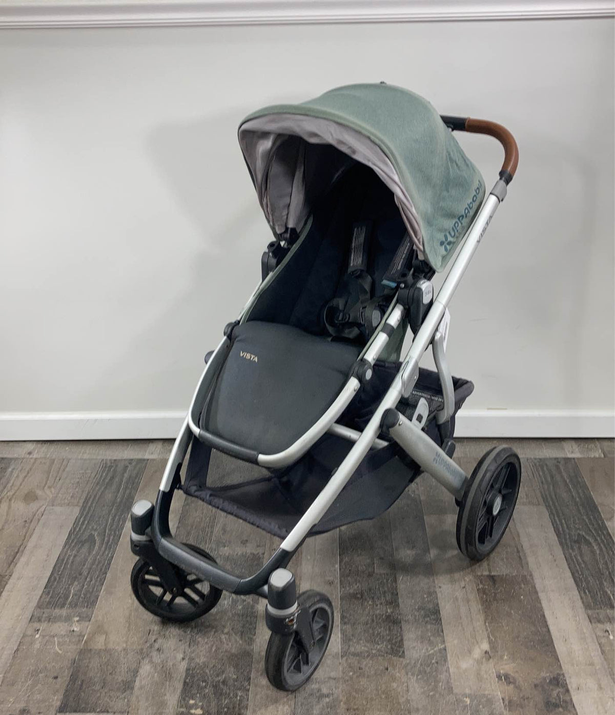 UPPAbaby Vista Stroller, 2019, Emmett(Green Melange)