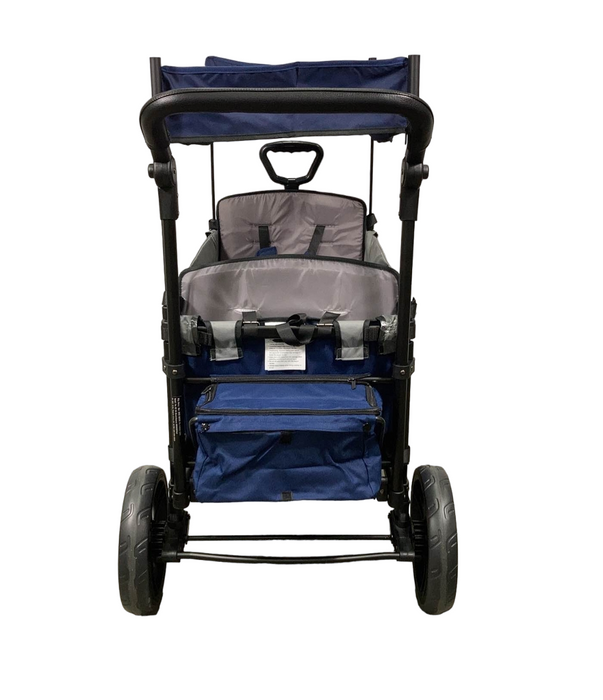 Wonderfold X2 Push + Pull Double Stroller Wagon, 2022, Navy