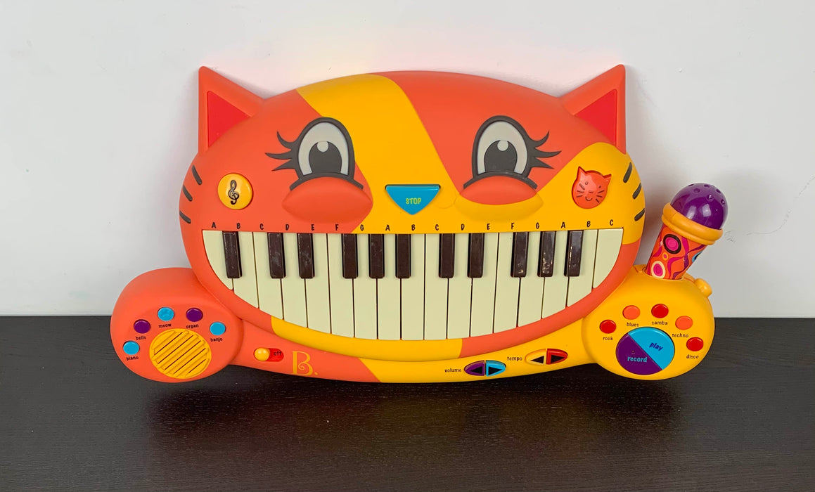 secondhand B. toys Meowsic Keyboard