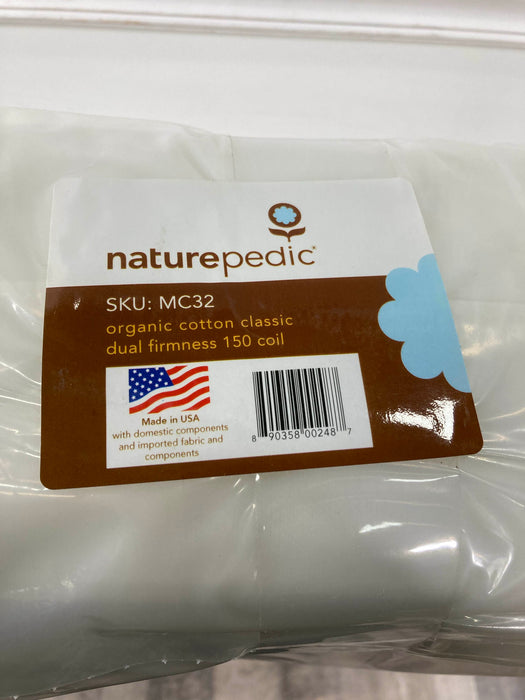 Shop Naturepedic Classic 150 Seamless 2-Stage Organic Baby & Toddler Mattress at GoodBuy Gear