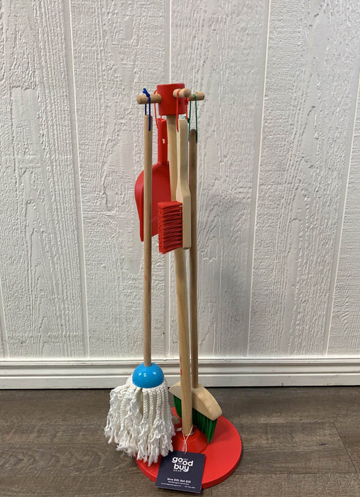 used Melissa & Doug Let's Play House! Dust, Sweep & Mop