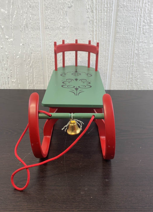 secondhand American Girl Addy’s Cutter Sled