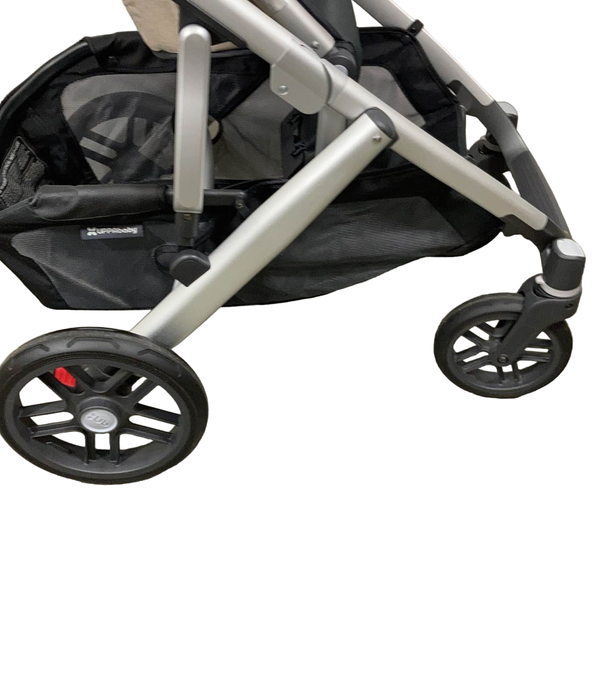 secondhand UPPAbaby VISTA V2 Stroller, 2022, Declan (Oat Melange)