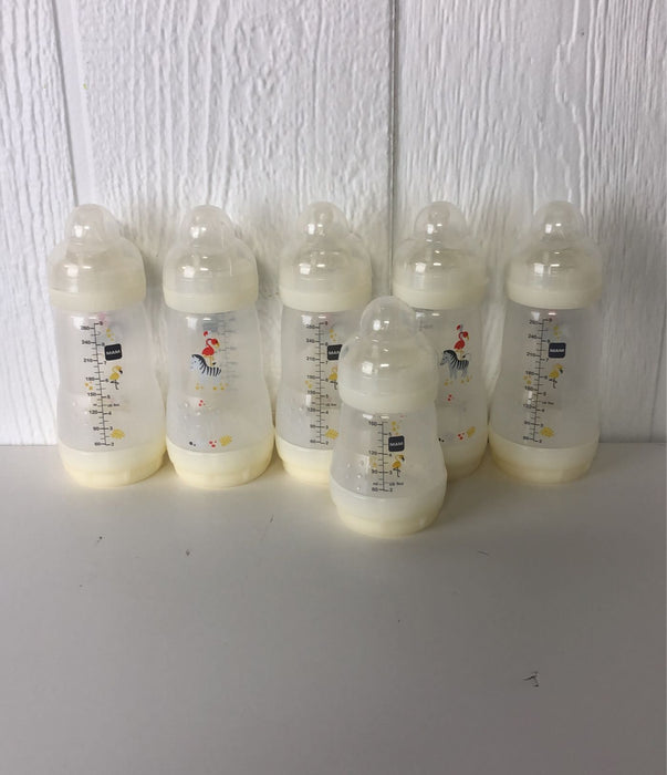 used BUNDLE MAM Baby Bottles