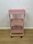 Shop ECR4Kids 3 Tier Metal Rolling Untility Storage Organizer at GoodBuy Gear