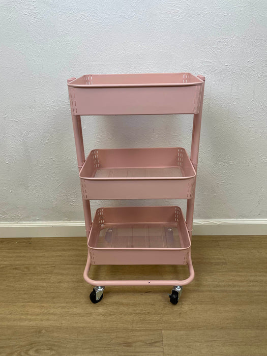 Shop ECR4Kids 3 Tier Metal Rolling Untility Storage Organizer at GoodBuy Gear