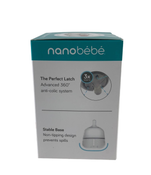 secondhand Nanobébé Flexy Silicone Baby Bottle, 5oz, Grey