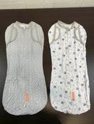 used SwaddleMe Arms Free Convertible Pod 2pk, Large 4-6 months