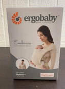 used Ergobaby Embrace Baby Carrier, Cream