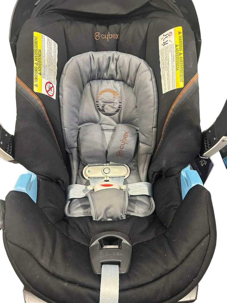 Cybex Aton 2 Infant Car Seat, Pepper Black, 2021