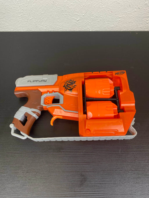 used Nerf Flip Fury Blaster