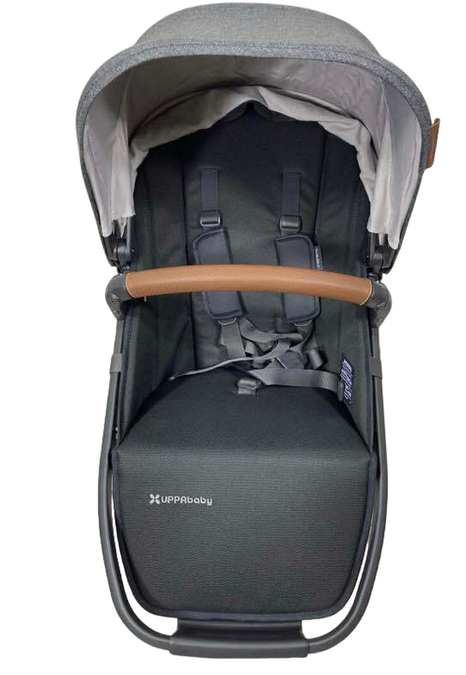 used UPPAbaby VISTA RumbleSeat V2, 2015+, 2022, Greyson (Charcoal Melange)