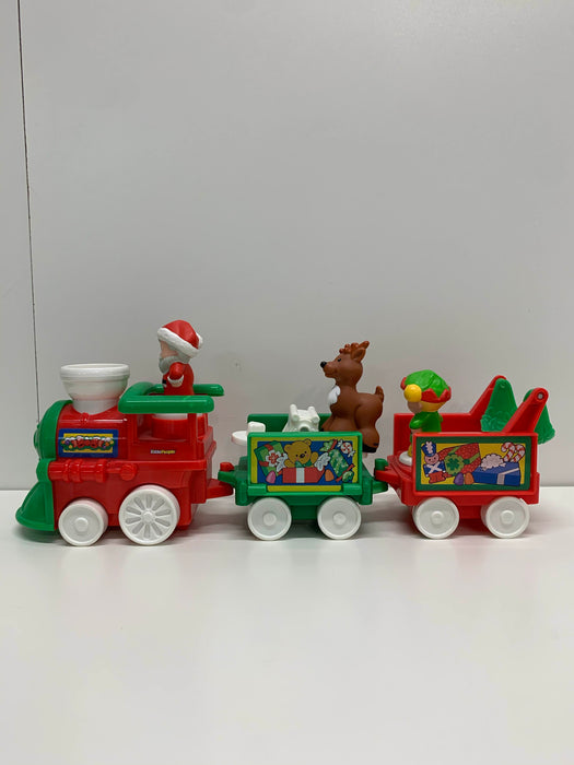 secondhand Fisher Price Little People Musical Christmas Train