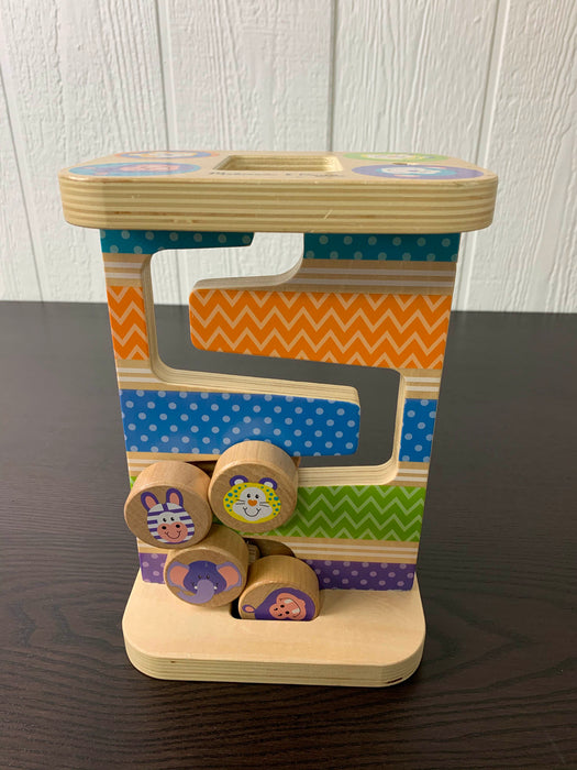 secondhand Melissa & Doug Safari Zig-Zag Tower