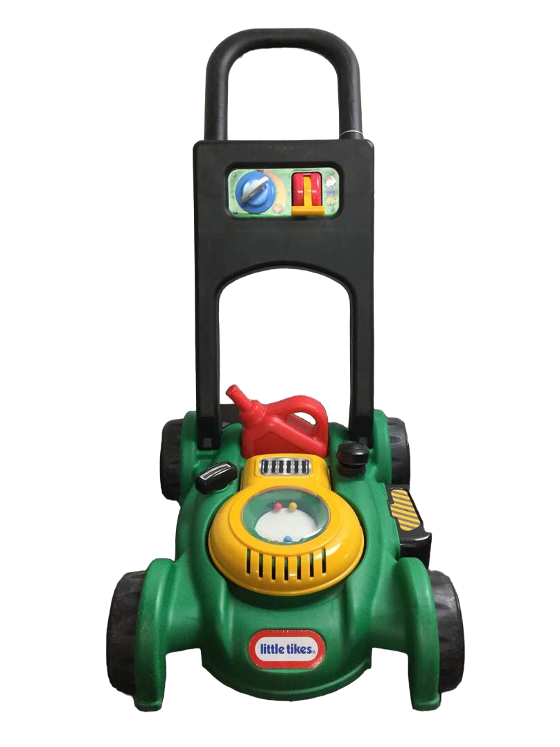 Little tikes gas online n go lawn mower