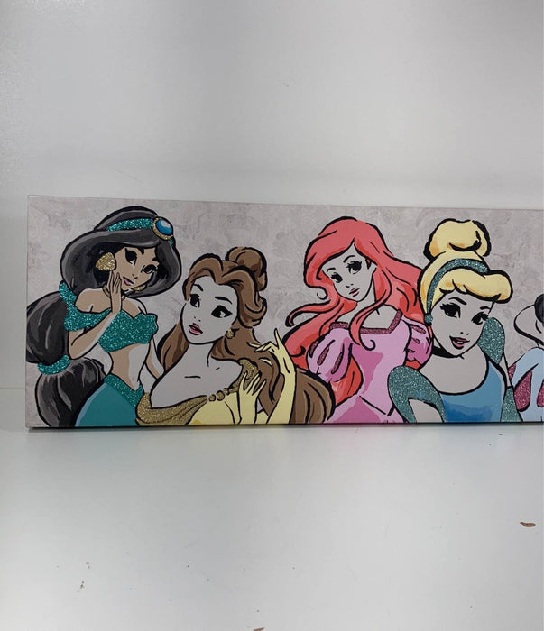 secondhand Disney Princess Canvas Wall Art