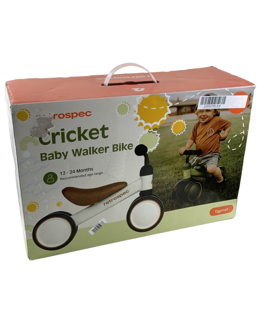 Retrospec Cricket Walker Balance Bike Eggshell