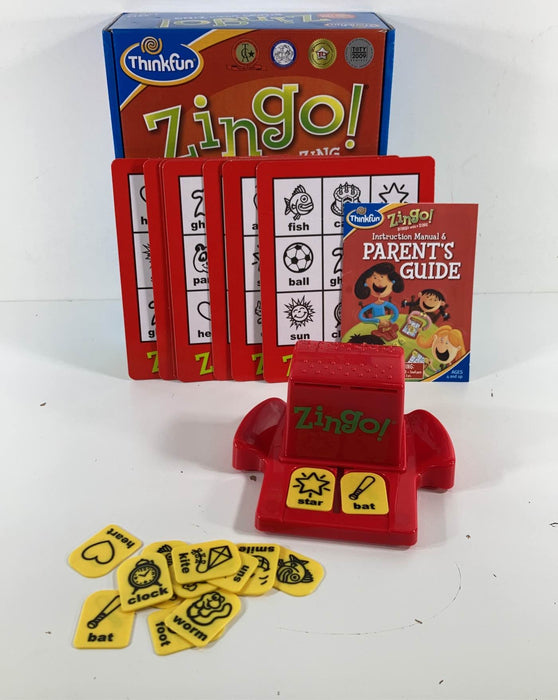 secondhand Think Fun Bingo With A Zing!