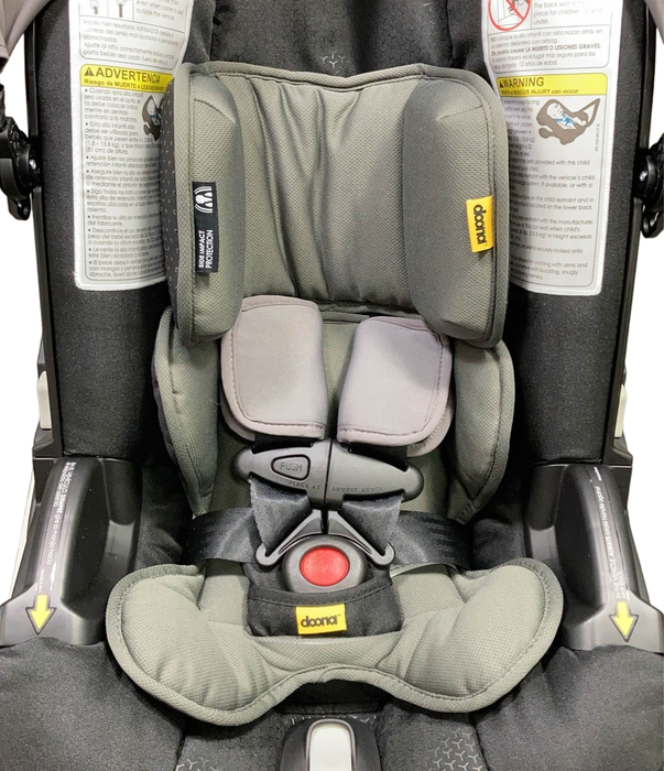 Doona Infant Car Seat & Stroller Combo, 2022, Grey Hound