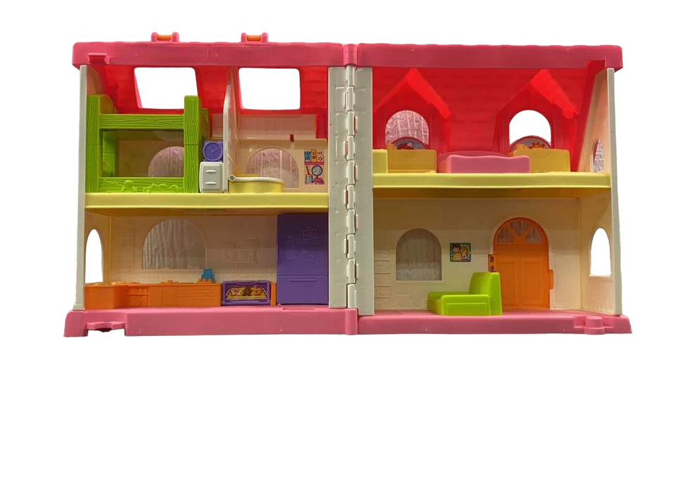 secondhand Fisher Price Little People Folding Dollhouse