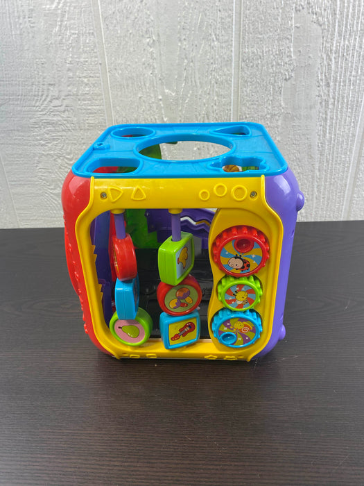 secondhand VTech Sort And Discover Activity Cube