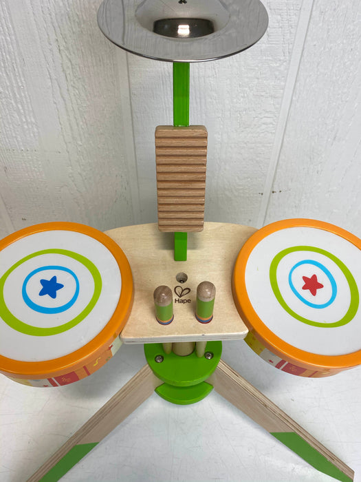 secondhand Hape Rock & Rhythm Drum Set