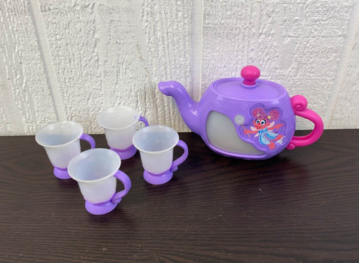 used Sesame Street Abby Cadabby Tea Set