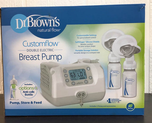 used Dr. Brown's Customflow Double Electric Breast Pump