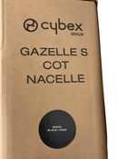 Shop Cybex Gazelle S Cot, Moon Black at GoodBuy Gear