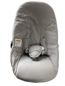 secondhand Bloom Coco Go 3-in-1 Bouncer, Cappuccino Wood, Frost Grey Organic