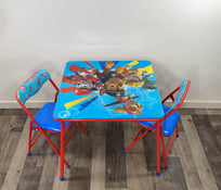 used PAW Patrol Folding Table With 2 Chairs