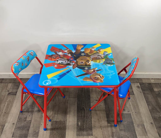 used PAW Patrol Folding Table With 2 Chairs