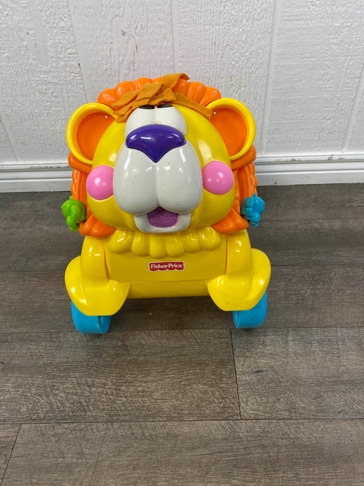 secondhand Fisher Price Stride-to-Ride Lion