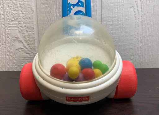 secondhand Fisher Price Corn Popper Push Toy