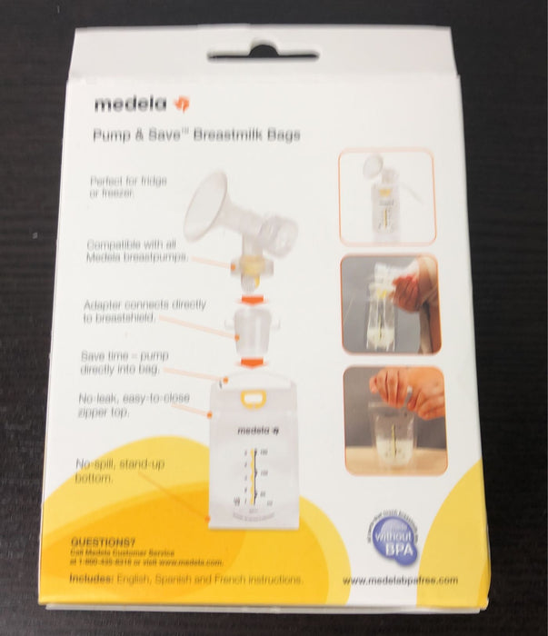 secondhand Medela Pump And Save Breastmilk Bags