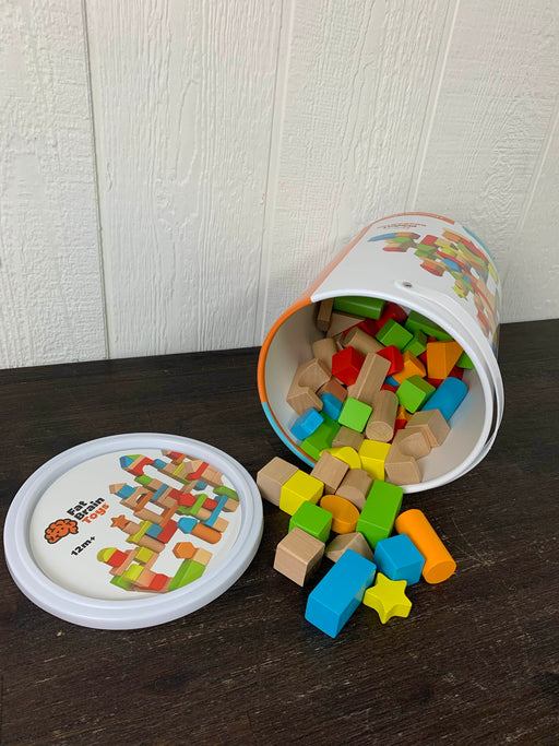 secondhand Fat Brain Toys Wooden Block Set