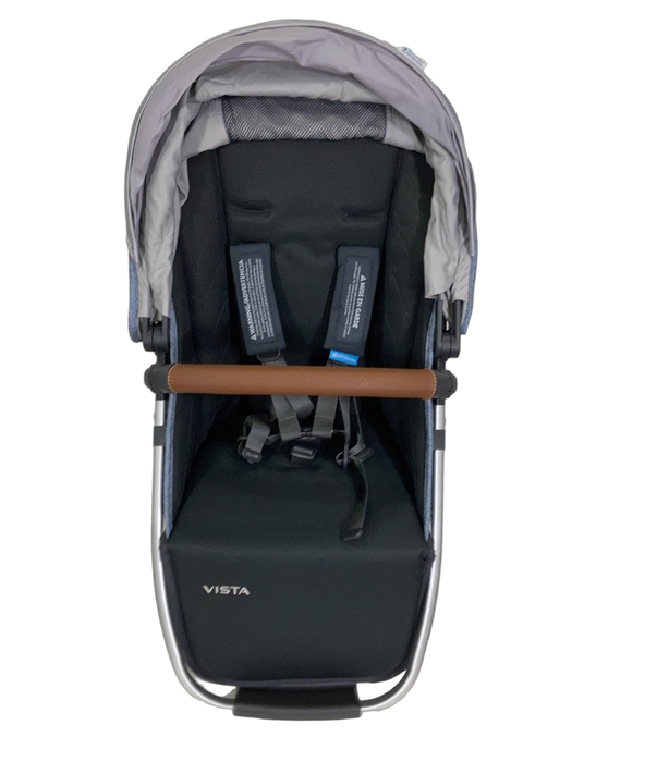 secondhand UPPAbaby VISTA RumbleSeat V2, 2015+, 2020, Gregory (Blue Melange)