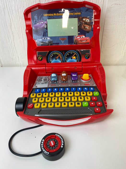 secondhand VTech Lightning McQueen Learning Laptop