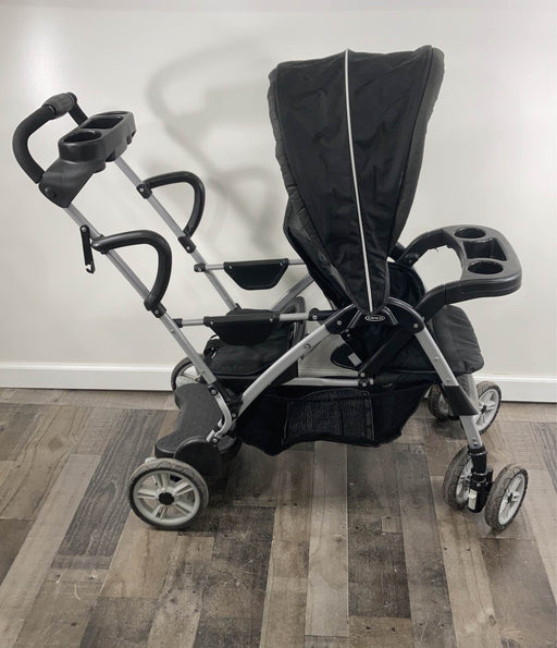 secondhand Graco RoomFor2 Stand And Ride Double Stroller, 2018