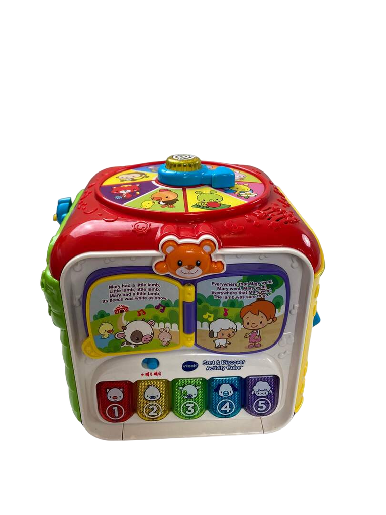 VTech Sort And Discover Activity Cube