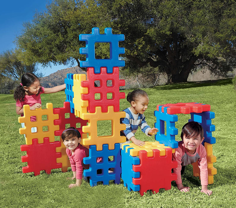 Little Tikes Big Waffle Block Set, 18 Pieces